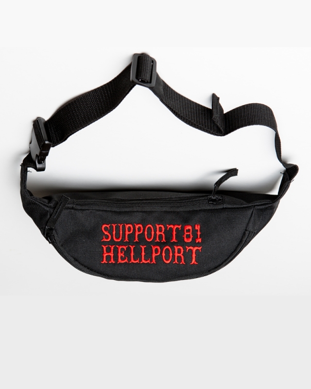 Belt Bag: FTW & SUPPORT 81 | Red White - Black